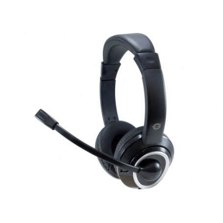 Conceptronic POLONA02B cuffia e auricolare Cablato A Padiglione Giocare Nero (POLONA02B)