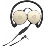HP H2800 Auricolare Cablato A Padiglione Musica e Chiamate Nero, Oro (2AP94AA)