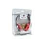Conceptronic CCHATSTARU2R cuffia e auricolare Cablato A Padiglione Musica e Chiamate USB tipo A Rosso (CCHATSTARU2R)