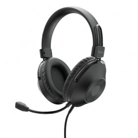 Trust Ozo Auricolare Cablato A Padiglione Musica e Chiamate USB tipo A Nero (24132)
