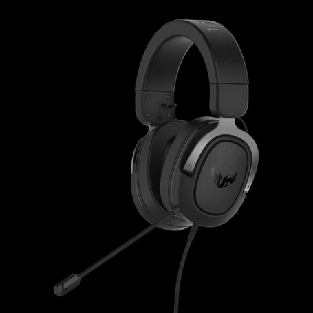 ASUS TUF Gaming H3 Cuffia Padiglione auricolare Connettore 3.5 mm Nero, Grigio (90YH025S-B1UA00)