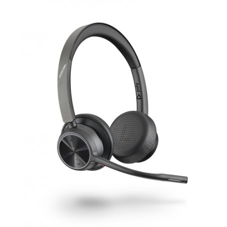 POLY 218478-01 cuffia e auricolare Wireless A Padiglione Ufficio USB tipo-C Bluetooth Nero (218478-01)