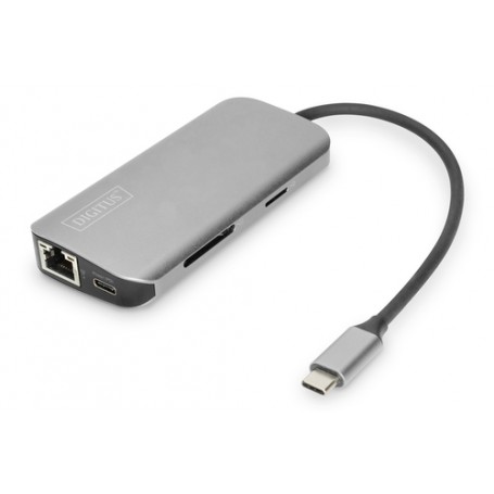 Digitus Docking station universale USB-C™, 8 porte (DA-70884)