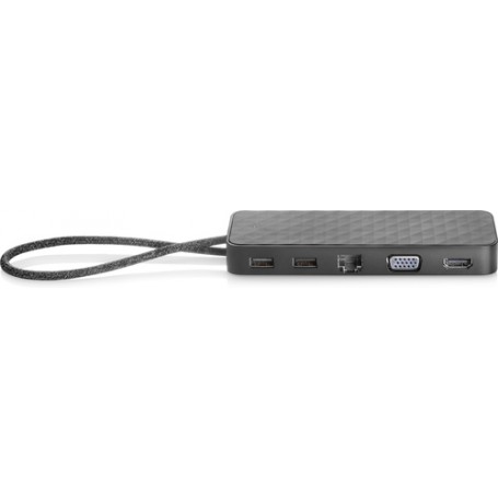 HP USB-C Mini Cablato USB 3.2 Gen 1 (3.1 Gen 1) Type-C Nero (1PM64AA)