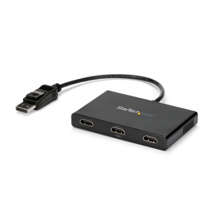 StarTech.com Adattatore multi monitor a 3 porte HDMI - Hub MST da DisplayPort 1.2 a 3x HDMI - Triplo monitor HDMI 1 (MSTDP123HD)