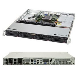 Supermicro SuperServer 5019P-MR Intel® C621 LGA 3647 (Socket P) Rack (1U) Nero (SYS-5019P-MR)