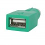 StarTech.com Replacement USB to PS2 Mouse Adapter Verde (GC46FM)