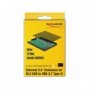 DeLOCK 42609 contenitore di unità di archiviazione Box esterno SSD Nero M.2 (42609)