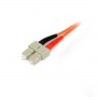 StarTech.com 50FIBLCSC5 cavo a fibre ottiche 5 m LC SC OM2 Arancione (50FIBLCSC5)