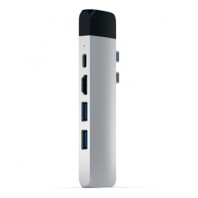 Satechi ST-TCPHES hub di interfaccia USB 3.2 Gen 1 (3.1 Gen 1) Type-C 10 Mbit/s Argento (ST-TCPHES)