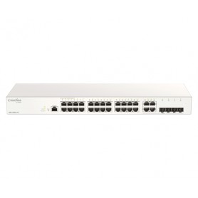 D-Link DBS-2000-28 switch di rete Gestito Gigabit Ethernet (10/100/1000) Grigio (DBS-2000-28)