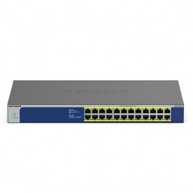 Netgear GS524PP Non gestito Gigabit Ethernet (10/100/1000) Supporto Power over Ethernet (PoE) Grigio (GS524PP-100EUS)