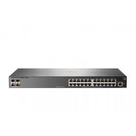 Hewlett Packard Enterprise Aruba 2930F 24G 4SFP+ Gestito L3 Gigabit Ethernet (10/100/1000) 1U Grigio (JL253A)