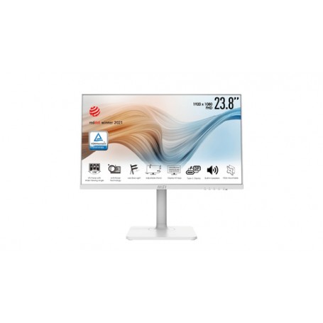 MSI Modern MD241PW monitor piatto per PC 60,5 cm (23.8") 1920 x 1080 Pixel Full HD LCD Nero (9S6-3PA5FH-011)