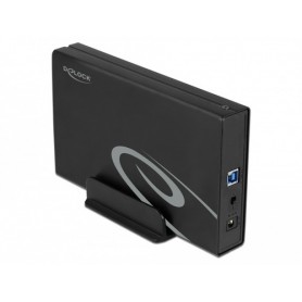 DeLOCK 42626 contenitore di unità di archiviazione Box esterno HDD Nero (42626)