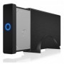 ICY BOX IB-377U3 Box esterno HDD Nero 3.5" (60145)