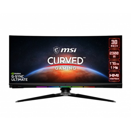MSI Optix MEG381CQR PLUS 95,2 cm (37.5") 3840 x 1600 Pixel UltraWide Quad HD+ LCD Nero (9S6-3EA45T-001)