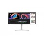 LG 34WK95U-W Monitor PC 86,4 cm (34") 5120 x 2160 Pixel 5K Ultra HD LED Nero, Argento, Bianco (34WK95U-W.AEU)