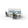 ITB PANP5010 pannello per la privacy da scrivania Trasparente (PANP5010)