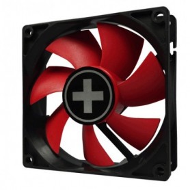 Xilence XPF92.R.PWM Case per computer Ventilatore 9,2 cm Nero, Rosso (XF041)