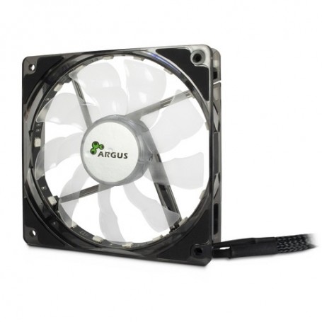 Inter-Tech L-12025 Aura Case per computer Ventilatore 12 cm Nero (88885454)