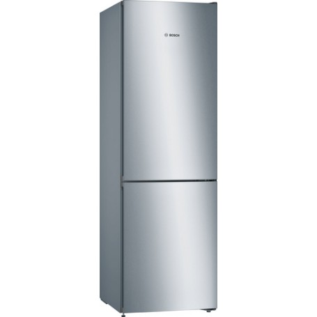 Bosch Serie 4 KGN36VLED frigorifero con congelatore Libera installazione 326 L E Acciaio inossidabile (KGN36VLED)