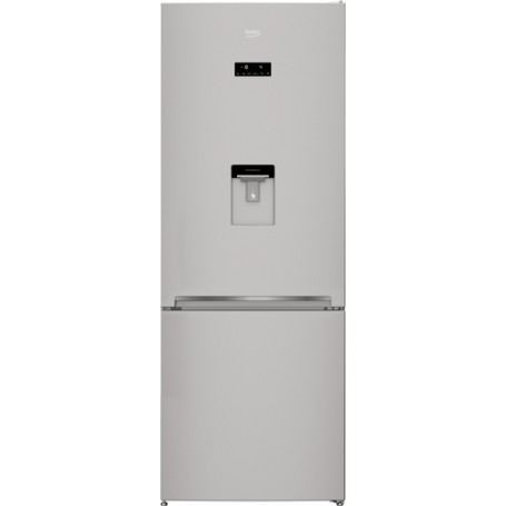Beko RCNE560E40DSN frigorifero con congelatore Libera installazione 497 L E Argento (7298243105)
