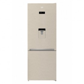 Beko RCNE560E40DBN frigorifero con congelatore Libera installazione 497 L E Sabbia (7298243104)