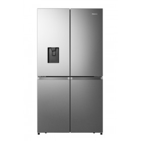 Hisense RQ758N4SWI1 frigorifero side-by-side Libera installazione 606 L E Acciaio inossidabile (RQ758N4SWI1)