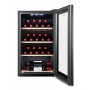 Hisense RW30D4AJ0 cantina vino Cantinetta vino con compressore Libera installazione Nero 30 bottiglia/bottiglie (RW30D4AJ0)