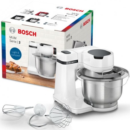 Bosch Serie 2 MUM robot da cucina 700 W 3,8 L Bianco (MUMS2EW00)