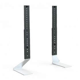 Erard FIT-UP XL Supporto TV a parete 165,1 cm (65") Nero, Argento (ER035310)