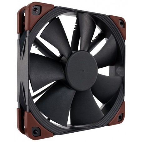 Noctua NF-F12 industrialPPC-3000 PWM Case per computer Ventilatore 12 cm Nero, Marrone (NF-F12 PPC 3000 PWM)