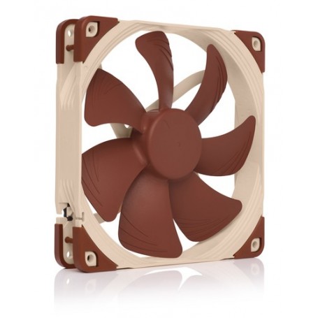Noctua NF-A14 Case per computer Ventilatore 14 cm Beige, Marrone (NF-A14 5V)