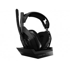 ASTRO Gaming A50 Wireless + Base Station - PS4/PC Auricolare A Padiglione Giocare Nero (939-001676)