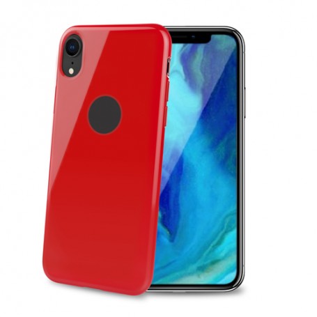 Celly Gelskin custodia per cellulare 15,5 cm (6.1") Cover Rosso (GELSKIN998RD)