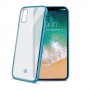 Celly Laser Matt custodia per cellulare 14,7 cm (5.8") Cover Blu, Trasparente (LASERMATT900LB)