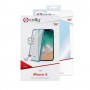 Celly Laser Matt custodia per cellulare 14,7 cm (5.8") Cover Blu, Trasparente (LASERMATT900LB)