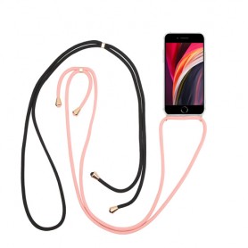Celly Lacet custodia per cellulare 11,9 cm (4.7") Cover Trasparente (LACET800BKPK)