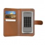 Celly WALLY UNICA custodia per cellulare 11,4 cm (4.5") Custodia a borsellino Nero (WALLYUNILBK)
