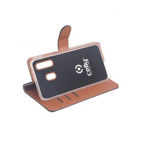 Celly WALLY832 custodia per cellulare 14,7 cm (5.8") Custodia a libro Nero (WALLY832)