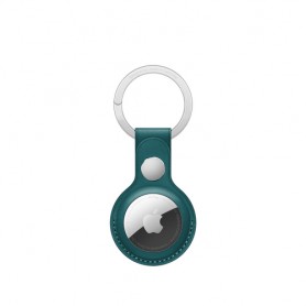 Apple Portachiavi AirTag in pelle - Verde foresta (MM073ZM/A)