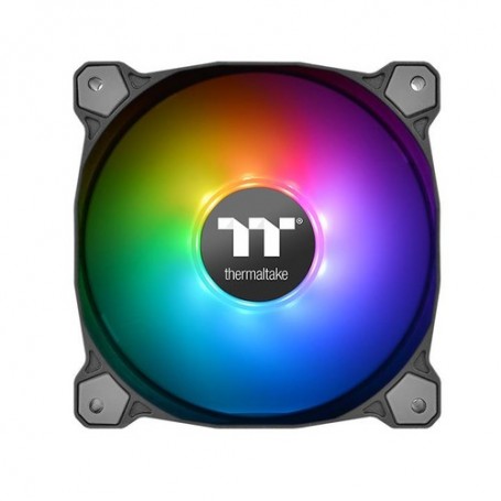 Thermaltake Pure Plus 14 RGB TT Premium Edition Processore Ventilatore 14 cm Nero, Grigio (CL-F064-PL14SW-A)