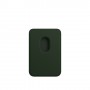 Apple Portafoglio MagSafe in pelle per iPhone - Verde sequoia (MM0X3ZM/A)