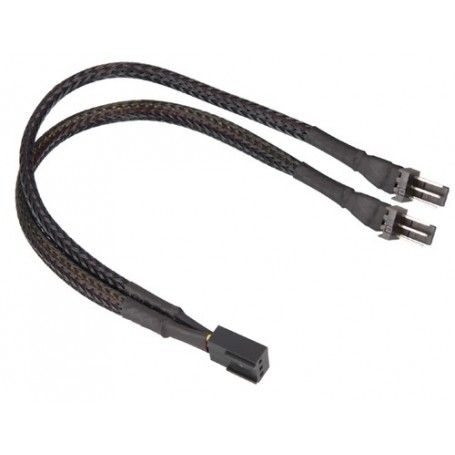 Sharkoon 0.2m, 3-Pin/2x3-Pin 0,2 m (4044951016754)