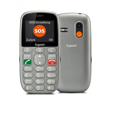 Gigaset GL390 5,59 cm (2.2") 88 g Argento Telefono cellulare basico (S30853H1177R101)