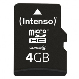 Intenso 4GB MicroSDHC Classe 10 (3413450)