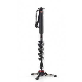 Manfrotto MVMXPROC5 monopiede per fotocamera 1/4, 3/8" Carbon fiber Nero (MVMXPROC5)
