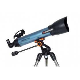 Celestron Inspire 100AZ Rifrattore 241x Nero, Blu (CE22403)