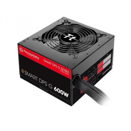 Thermaltake SPG-600DH2CCB alimentatore per computer 600 W 24-pin ATX ATX Nero, Rosso (PS-SPG-0600DPCBEU-B)